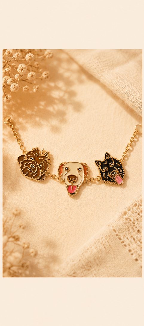 Custom Cloisonné Pet Ornament