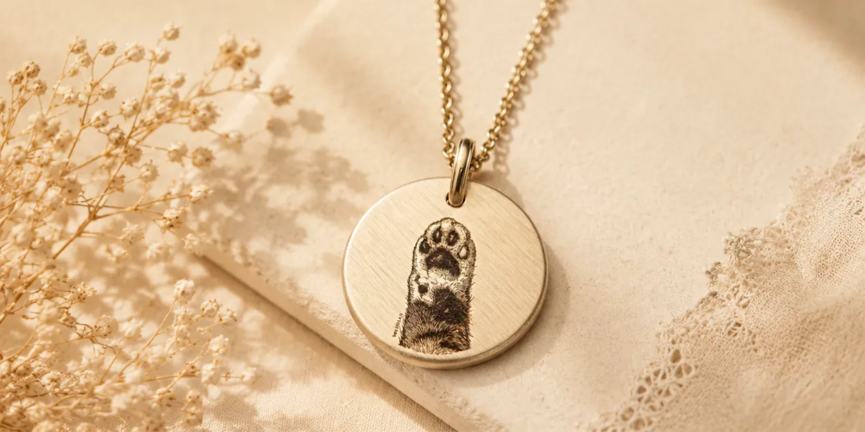 Essential Flat Pet Pendant
