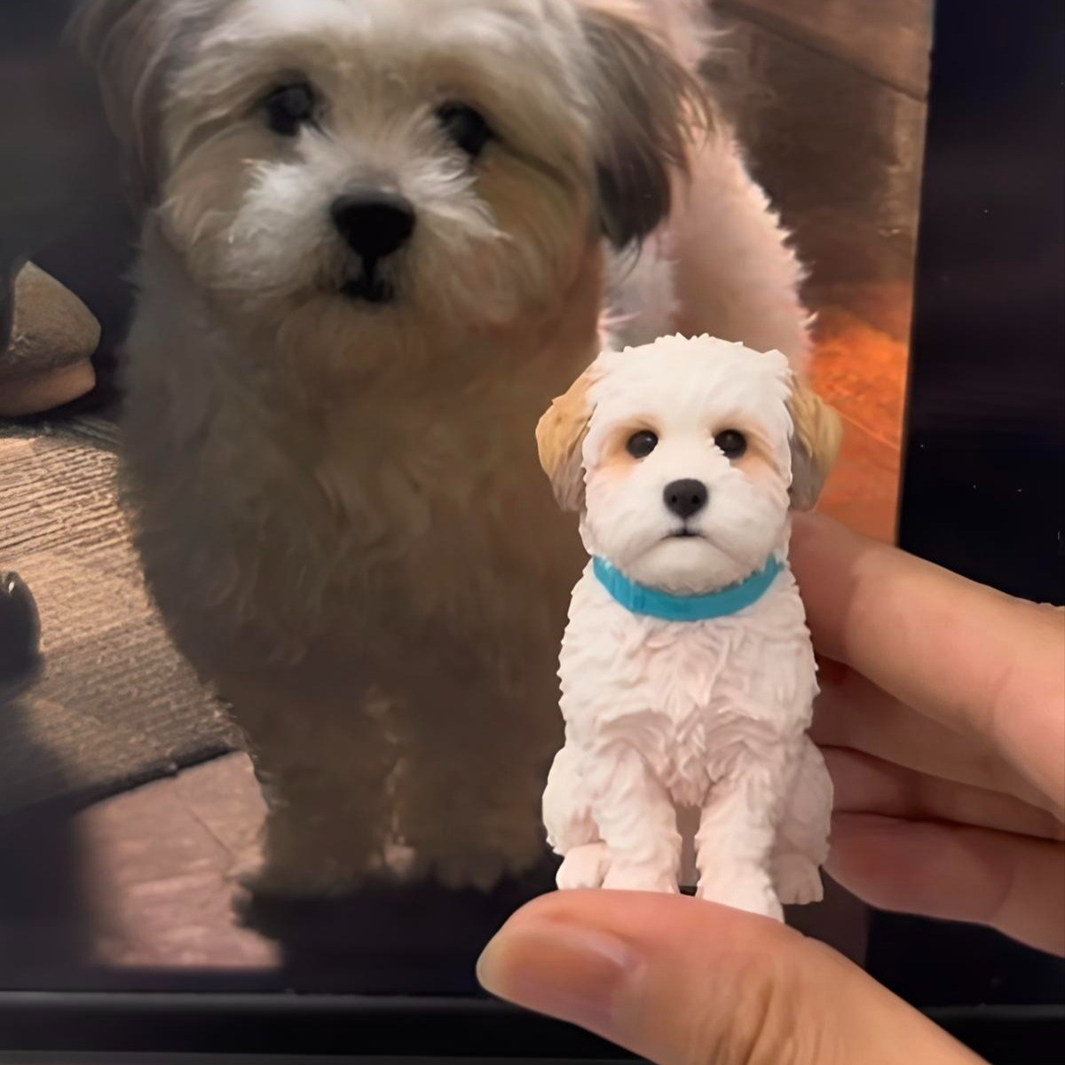 Portrait Pet Resin Sculpture