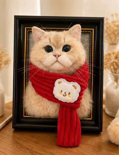 Custom Pet Wool Felt Frame